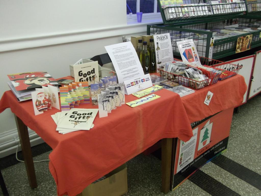 Chelsea Library Card Aid Christmas Card Shop