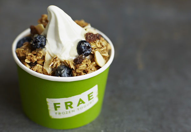 Frae Frozen yogurt Frae frozen yogurt