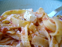 Nakenkockens enkla tomatsås till pasta