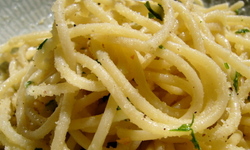 Spaghettini aglio e olio
