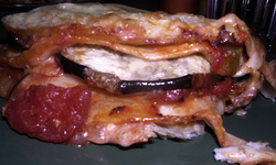 Alternativ Auberginelasagne