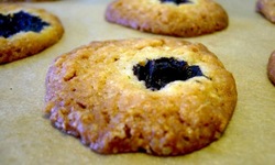 Blåbärscookies