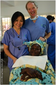 “Wherever we go, we are ambassadors for Christ, and we carry the flag of Mercy Ships,” Jane said.