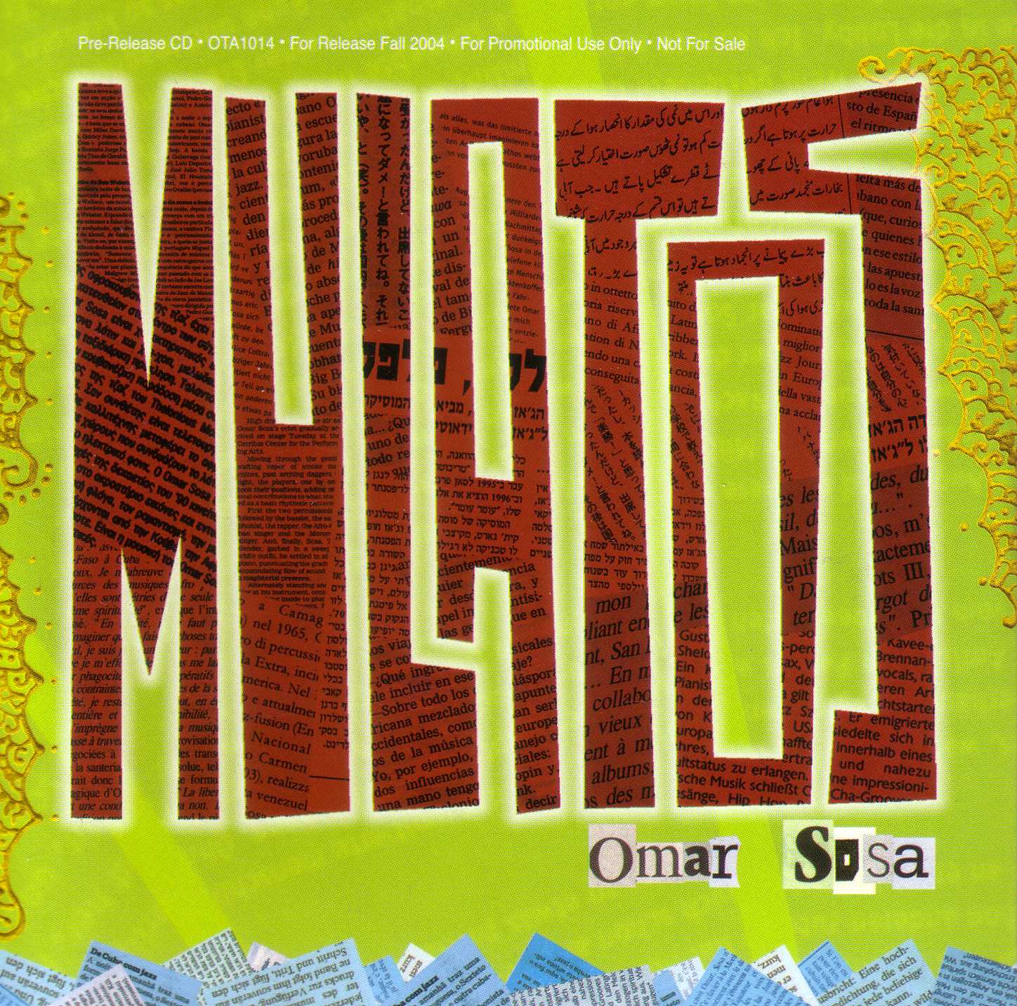 Omar Sosa - Mulatos
