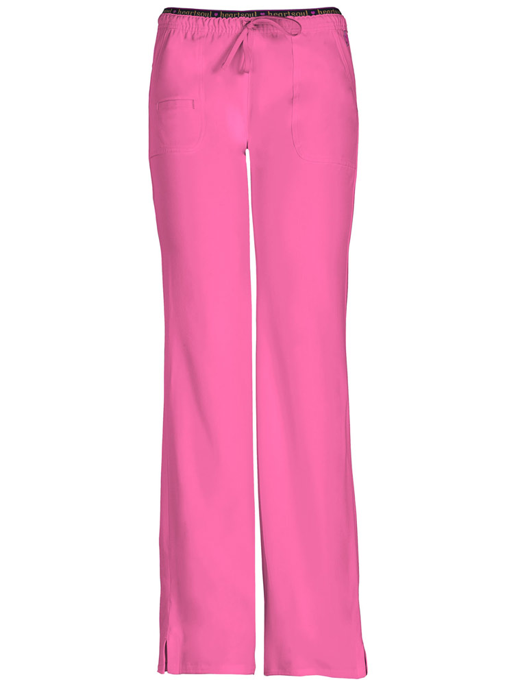 Heartsoul '"Heart Breaker" Scrub Pants' Bottoms PETITE & TALL SIZES