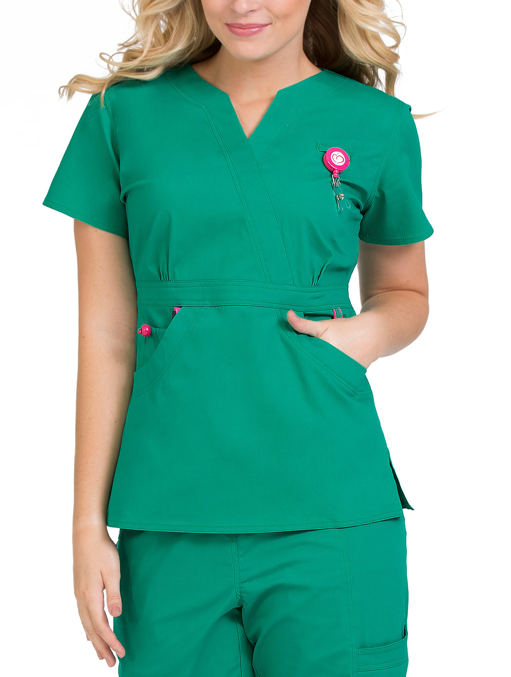 Peaches Life is Peachy 'Madi Top' Scrub Top eBay