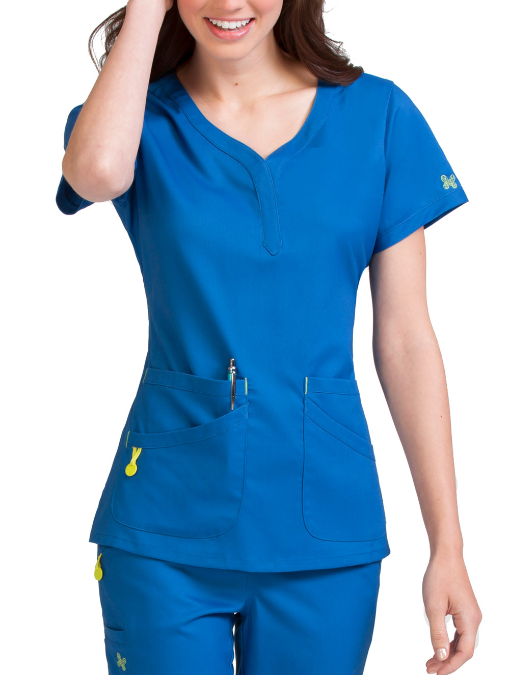 Peaches Vivi 'Joy Top' Scrub Shirt eBay