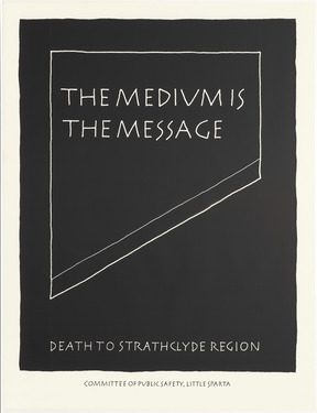 The Medium is the Message: Death to Strathclyde Region