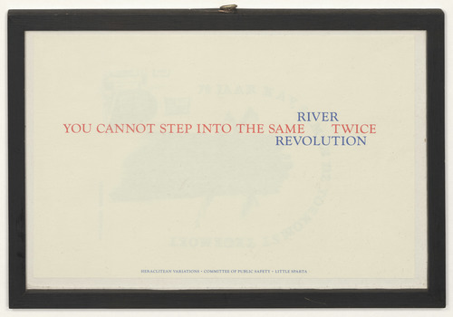 Heraclitean Variations