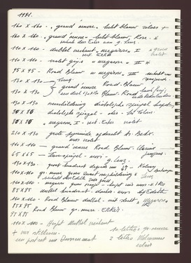 List of works made in 1981