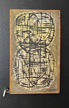 Eerste abstrakt schilderij