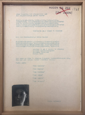 Haben Sie Zeit zum Lesen?