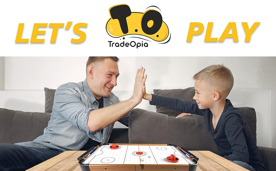 Air Hockey Wooden Medium (Style May Vary)