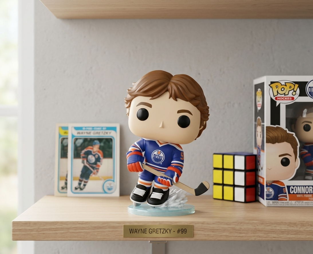 Mind Games Canada - 1902 Shop the Funko Pop Wayne Gretzky rookie figure. A must-have hockey collectible for fans, collectors, and gift buyers.