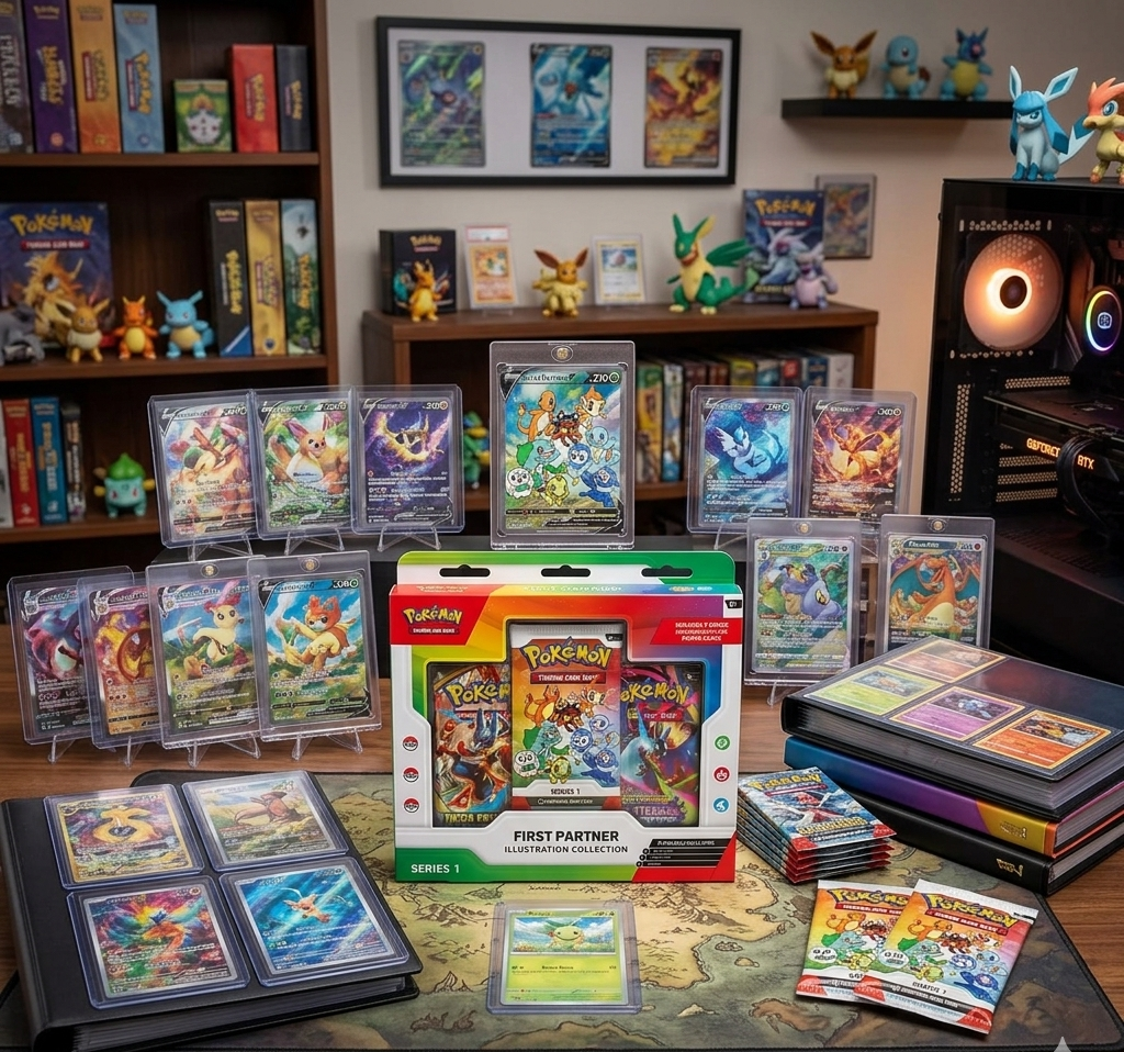 Mind Games Canada - 1902 Pokémon TCG First Partner Illustration Collection Series 1 | Collector's Guide