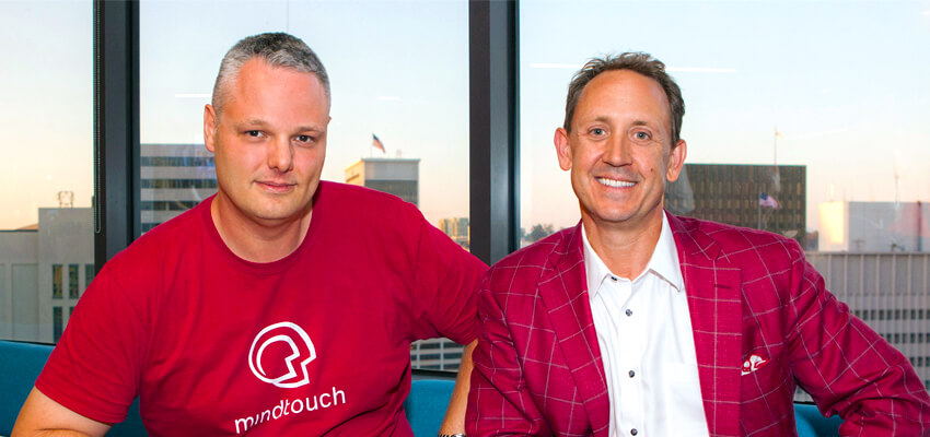 MindTouch Founders Steve Bjorg Aaron Fulkerson