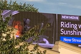 First Billboard for Riding with Sunshine