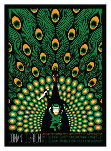 Todd Slater&rsquo;s Conan O&rsquo;Brien Poster