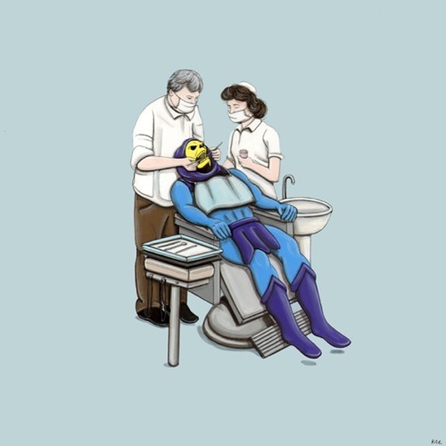 Skeletor Gets a Root Canal
