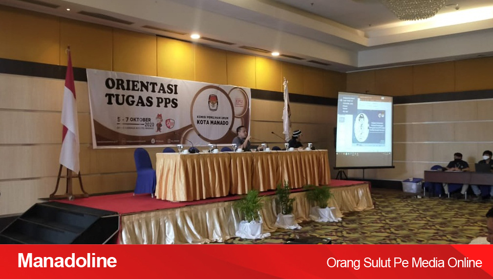 KPU Manado Gelar Orientasi Penguatan Tugas PPS Manado Line
