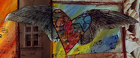 Photo: Arts & Graphics: heart in flight by wisteriax