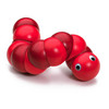red, green, blue or yellow/orange, caterpillar, toy, kids