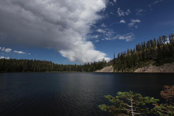 Lake outside Soda Springs
