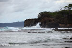 Waves breaking on the ocean-side coastline of Peucang Island [java_0075]