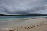 Ship off Peucang Island