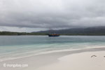 Ship off Peucang Island [java_0142]