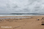 Indian ocean waves breaking on a beach in Ujung Kulon [java_0317]