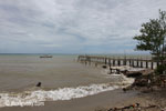 Pier in Sunur, near the Rhino Protection Unit outpost/local office for the Ujung Kulon National Park [java_0363]