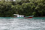 Boat off Peucang Island [java_0410]