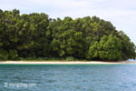 Peucang Island beach [java_0434]