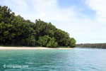 Peucang Island beach