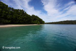 Peucang Island beach [java_0452]