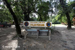 Peucang Island sign