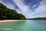 Peucang Island beach [java_0473]