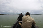 RPU patrol paddling toward Ujung Kulon [java_0764]