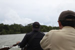 RPU patrol paddling toward Ujung Kulon [java_0767]