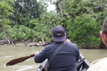 RPU patrol paddling toward Ujung Kulon [java_0772]