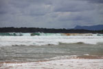 Indian Ocean surf breaking on the Western-most part of Java