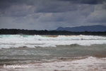 Breaking surf in West Java