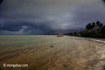 Coastline near the village of Sunur, West Java