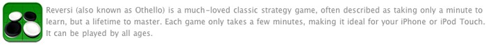 Reversi - description Reversi - description