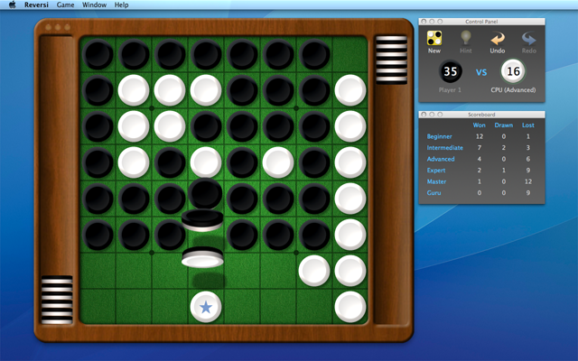 Reversi Mac screenshot Reversi Mac screenshot