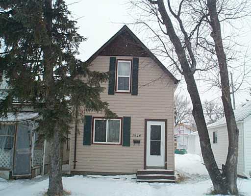 Main Photo: 1916 PACIFIC Avenue West in WINNIPEG: Brooklands / Weston Single Family Detached for sale (West Winnipeg) : MLS®# 2518583