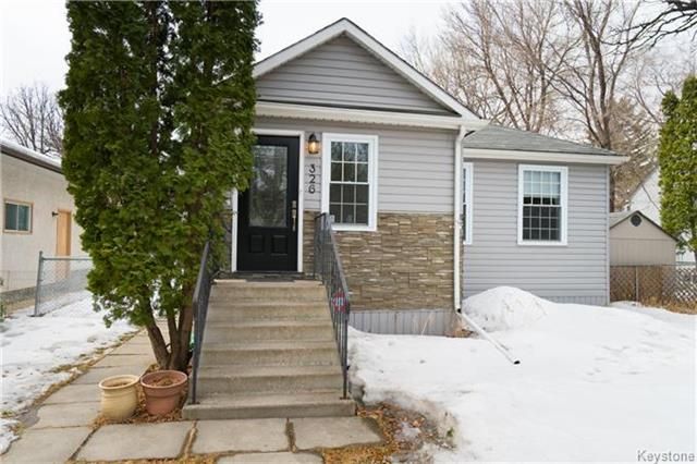Main Photo: 326 Mandeville Street in Winnipeg: Deer Lodge Residential for sale (5E) : MLS®# 1802817