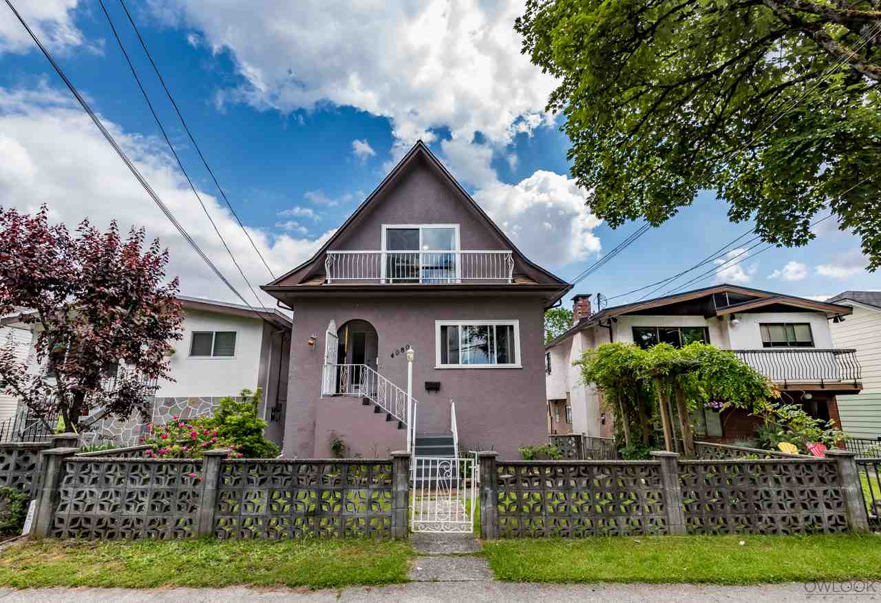 Main Photo: 4080 WELWYN STREET in Vancouver: Victoria VE House for sale (Vancouver East) : MLS®# R2202029