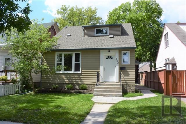 Main Photo: 882 Banning Street in Winnipeg: West End Residential for sale (5C) : MLS®# 1821945